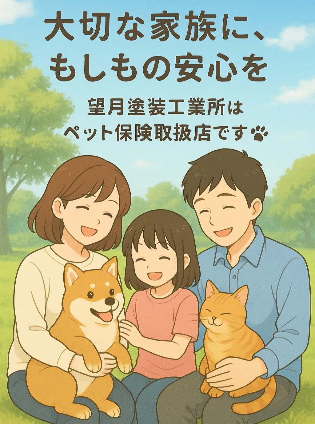 🏠🎨 ようこそ望月塗装へ！塗装とペット保険のスペシャリストと...