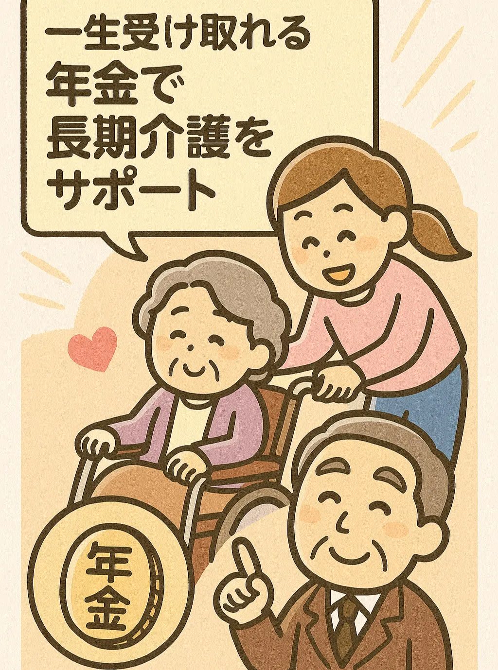 【知っていますか？一生涯受け取れる年金が、あなたの「もしも」...