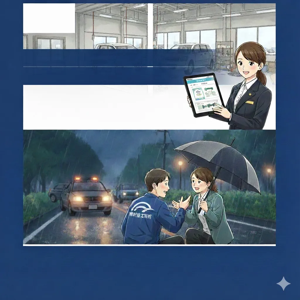 🚗✨ 運転中の「もしも」を恐れず、安心してお出かけいただける...